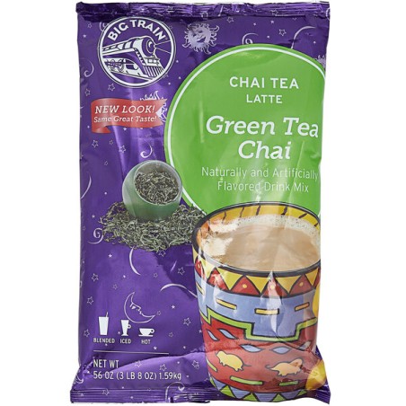 Big Train - Base polvo sabor green tea chai