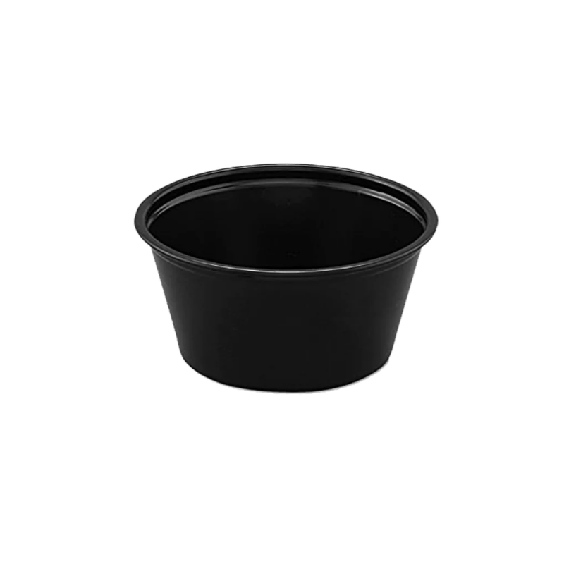 Solo Cup - Vaso soufflé negro 2 oz