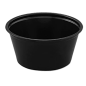 Solo Cup - Vaso soufflé negro 2 oz