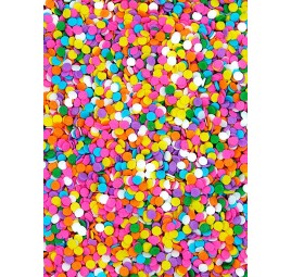 Confeti comestible sequins bright