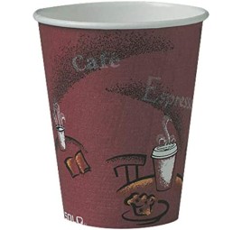 Solo Cup - Vaso de cartón blanco, mistique, bistro 8 oz