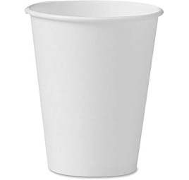 Solo Cup - Vaso de cartón blanco, mistique, bistro 8 oz