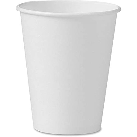 Solo Cup - Vaso de cartón blanco, mistique, bistro 8 oz