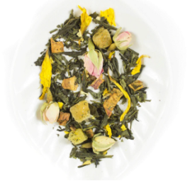 Euro te - Té sencha granada frambuesa