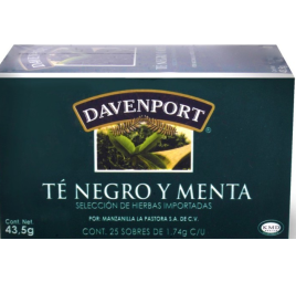 Davenport - Té negro - menta