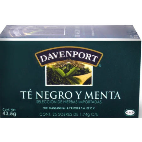 Davenport - Té negro - menta