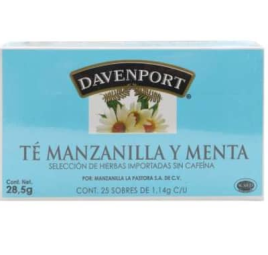 Davenport - Té manzanilla - menta