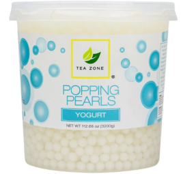 Tea Zone -  Perlas sabor yoghurt