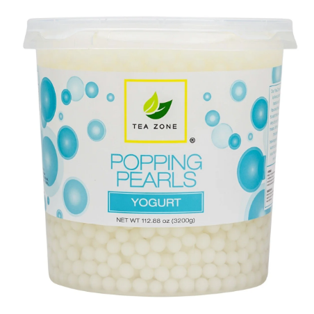 Tea Zone -  Perlas sabor yoghurt