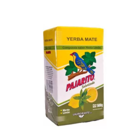 Pajarito - Yerba mate saborizado menta limón