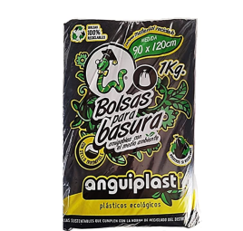 Bolsa para basura negra 90120