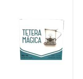 Tetera mágica transparente