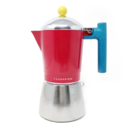 Cafetera tipo Italiana mini roja