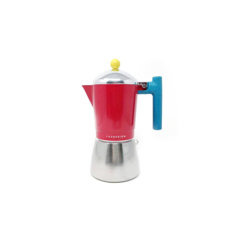 Cafetera tipo Italiana mini roja