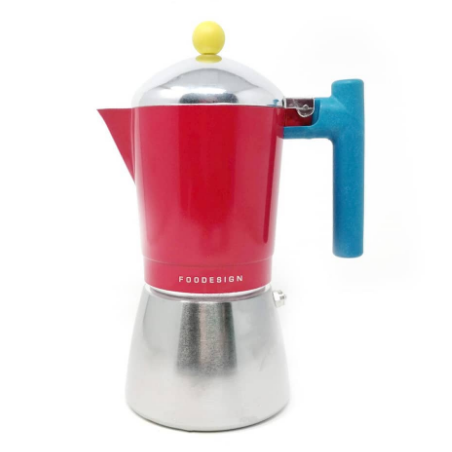 Cafetera tipo Italiana mini roja