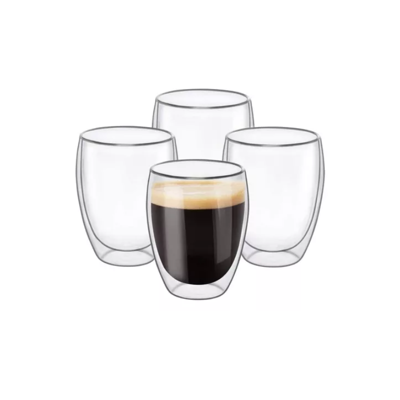 Vaso doble fondo cristal 6 oz