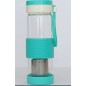 Termo vidrio con infusor azul de 550ml