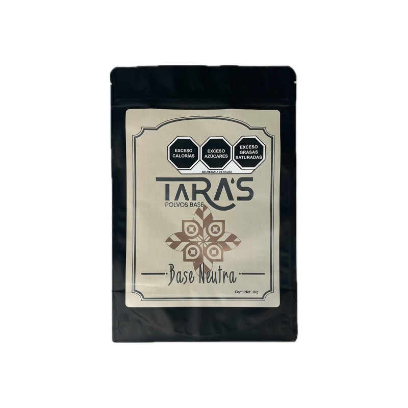 Tara's - Bolsa polvos sabor base neutra